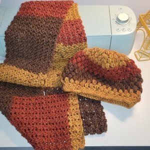 Root Beer Beanie & Scarf
